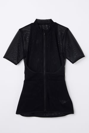 cycling zip pullover