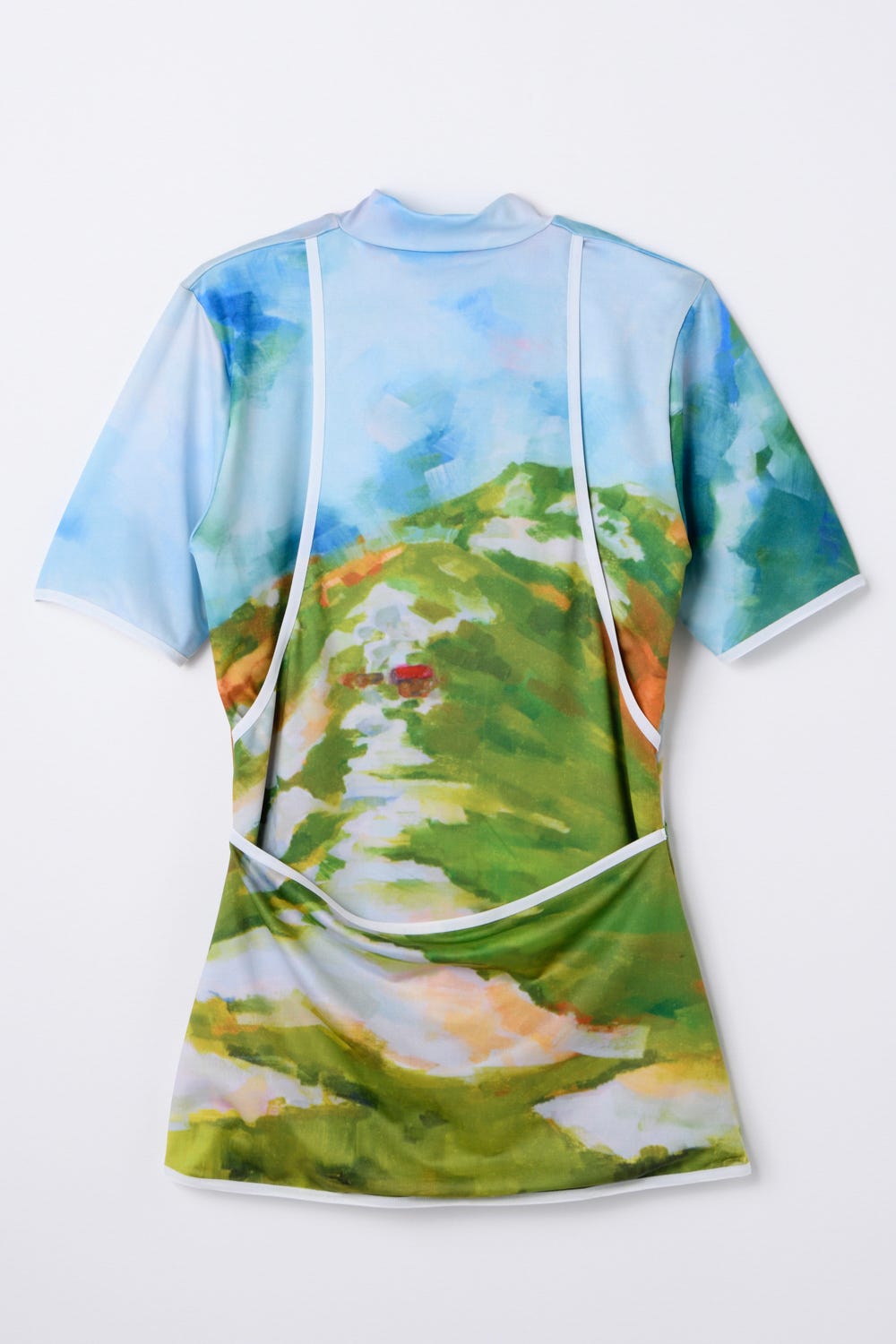 cycling zip pullover Sky M