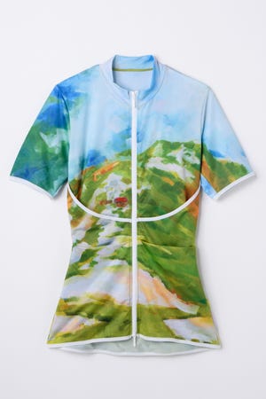 cycling zip pullover