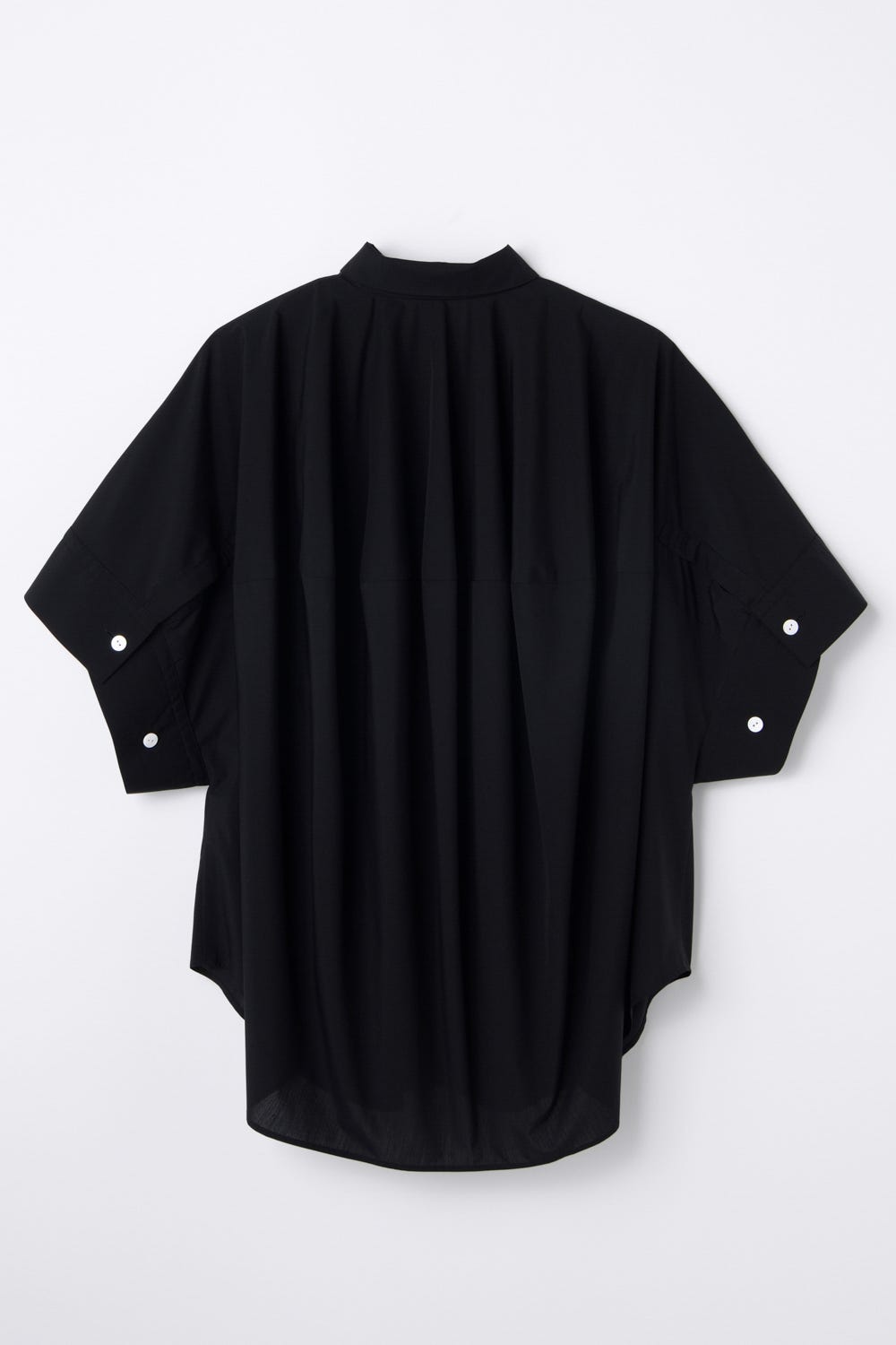 drape shirt Black M