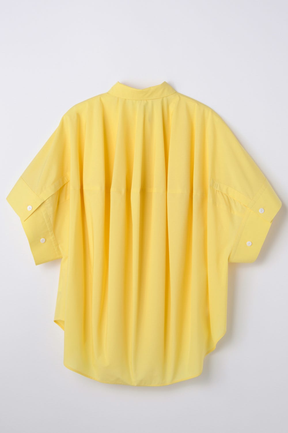 drape shirt Custard M