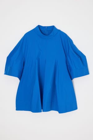 nagonstans ナゴンスタンス　今期　シャツ　over shirt ブルー shirts and blouses|någonstans official online store｜ナゴ