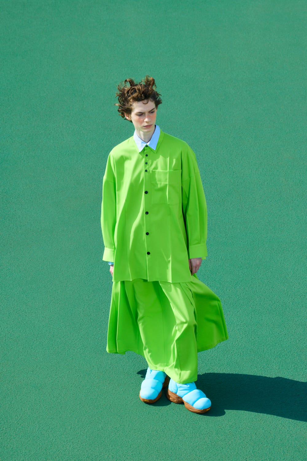 apex line skirt Avocado M