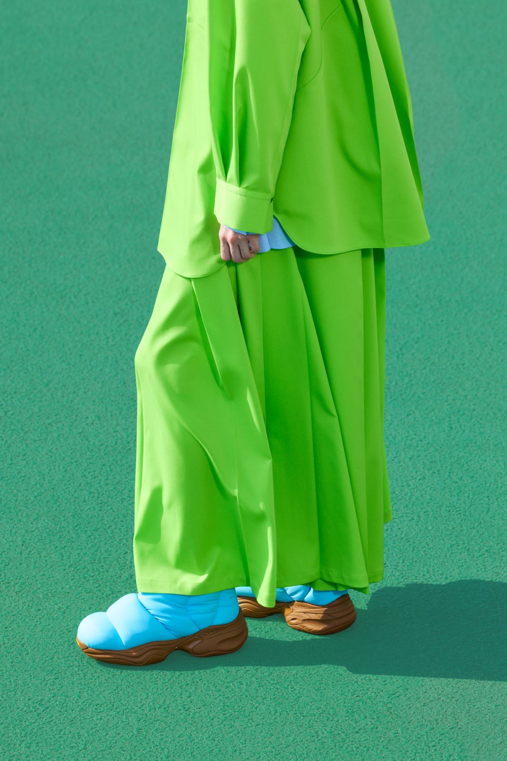 apex line skirt Avocado M