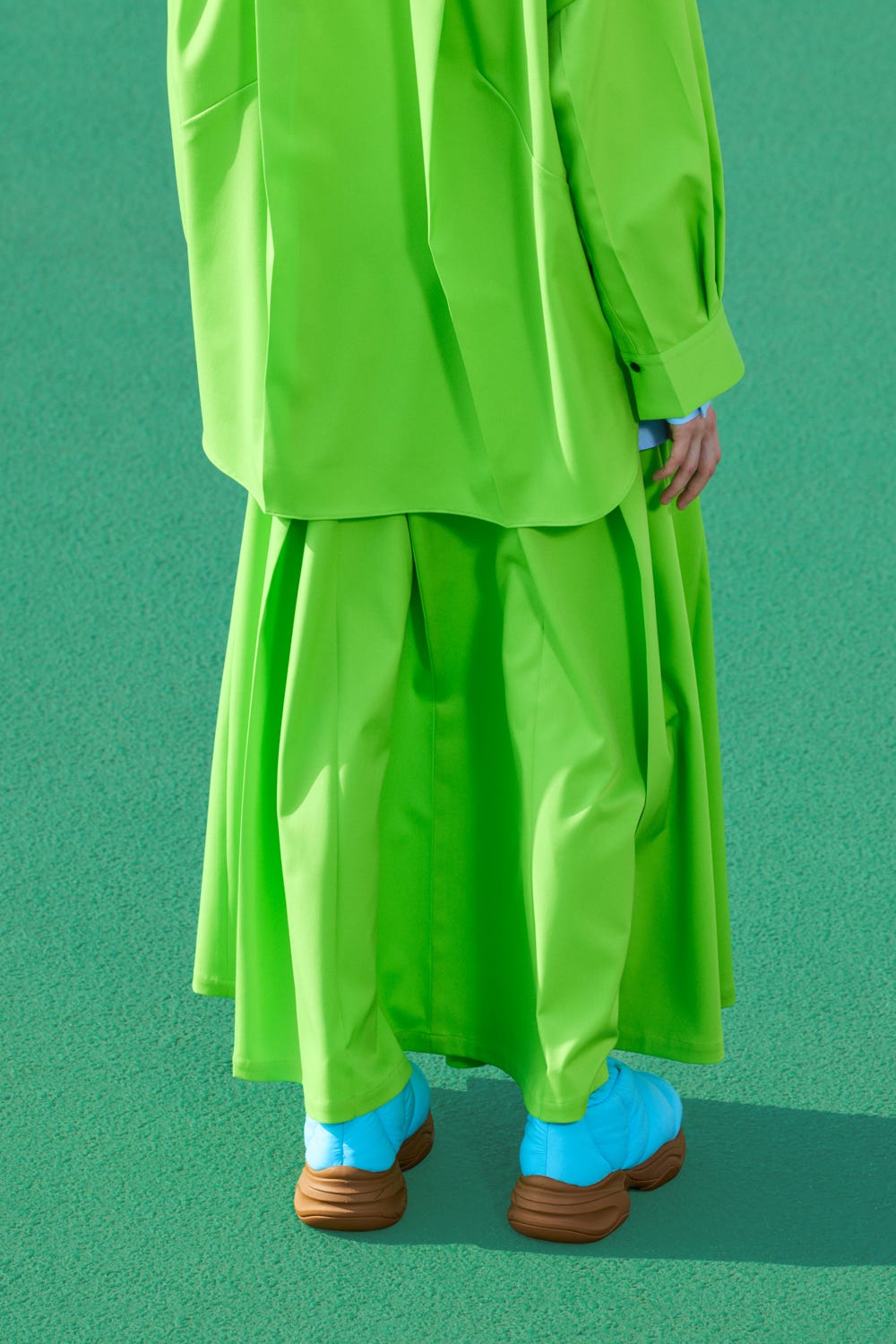 apex line skirt Avocado M