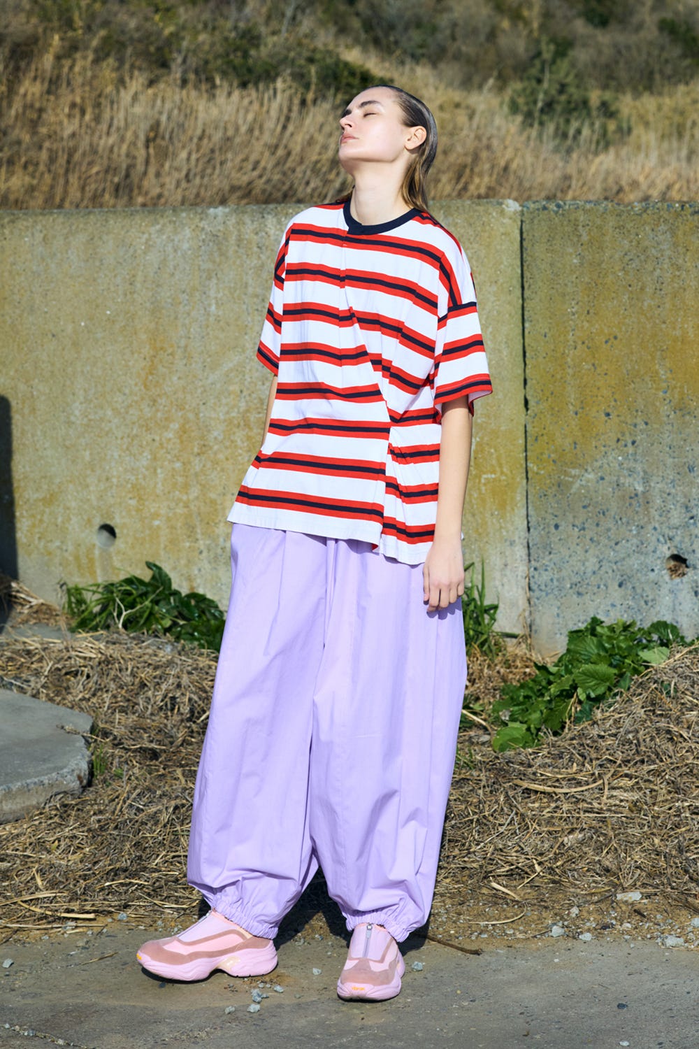 balloon pants Lilac S