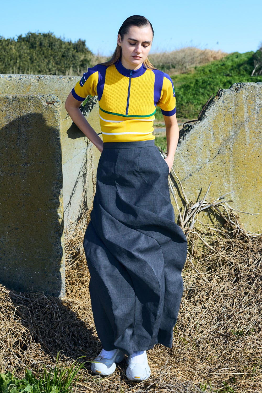 ridge line skirt Stone S