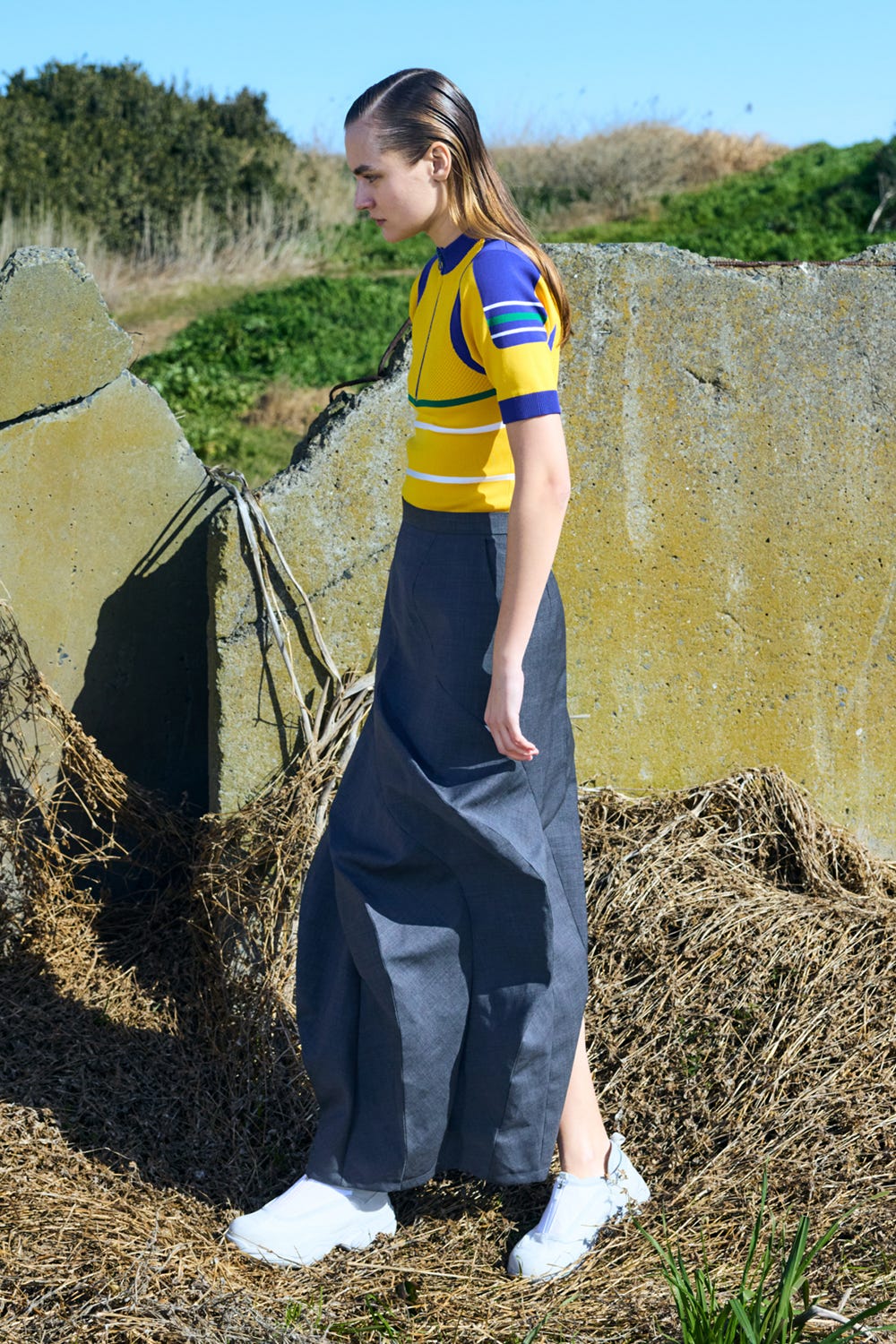 ridge line skirt Stone S