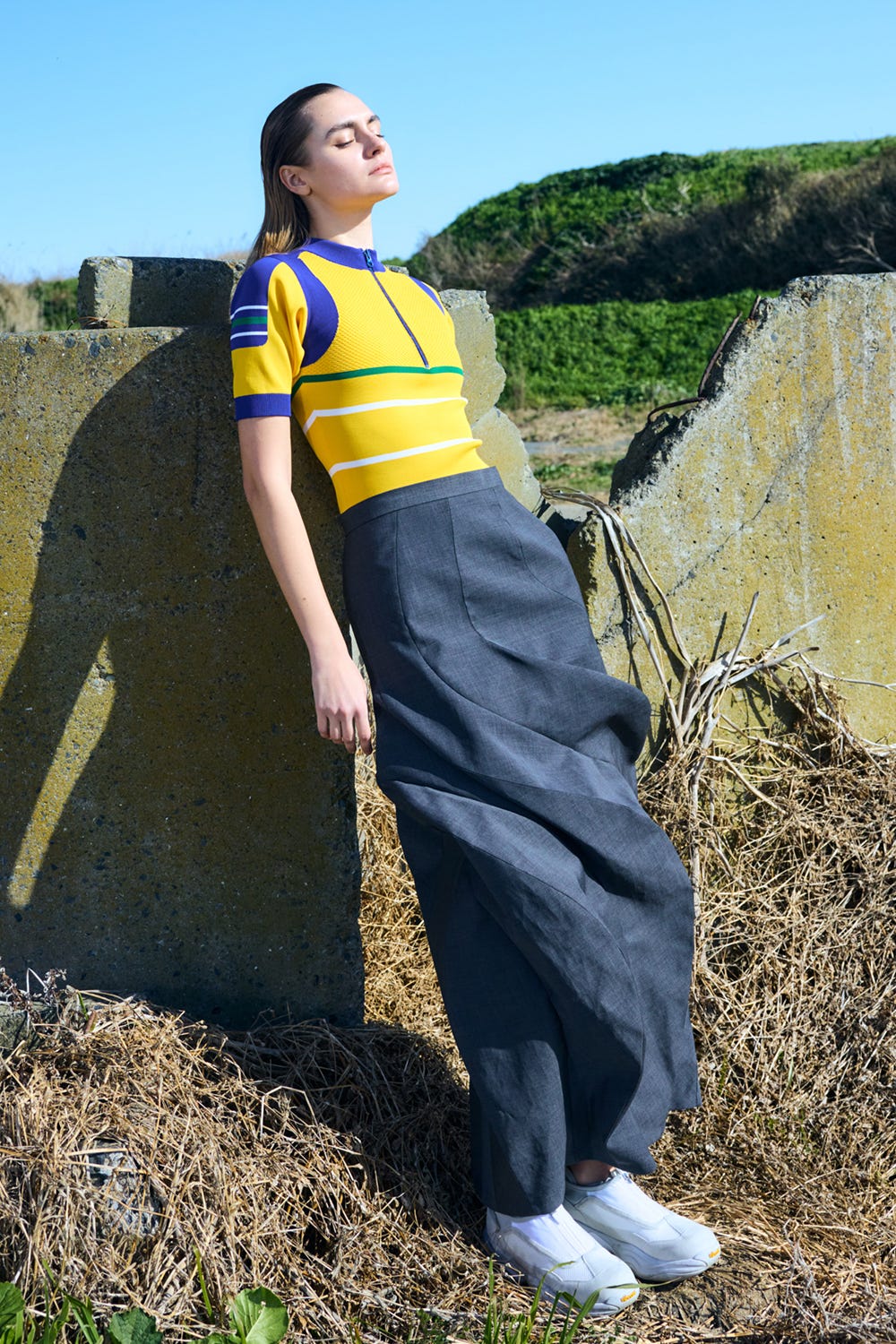 ridge line skirt Stone S