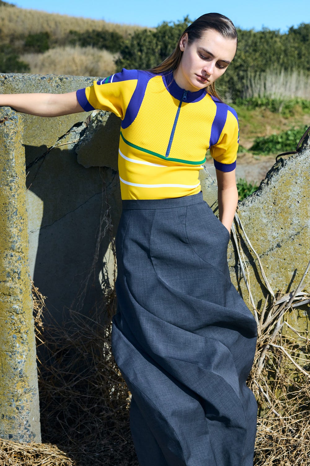 ridge line skirt Stone S