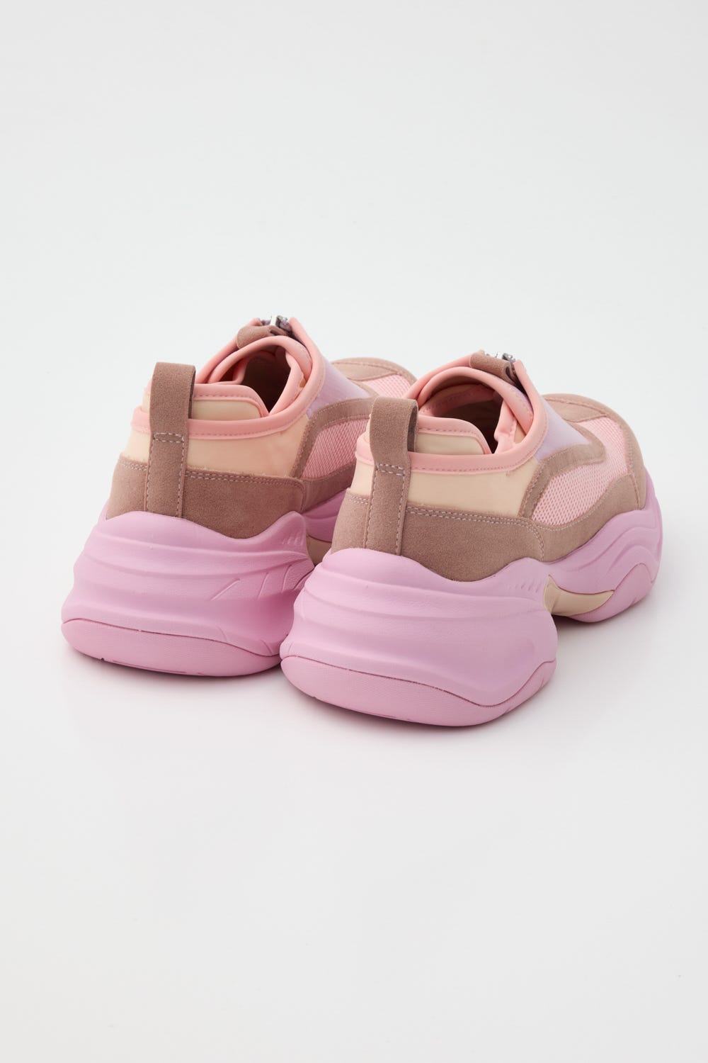 trail zip shoes Peach 24.0cm