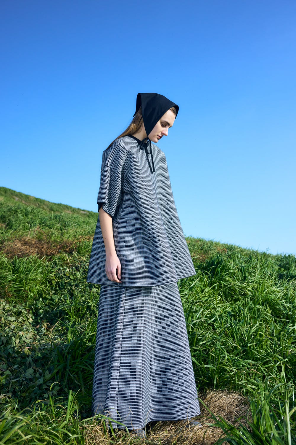 flare pullover Black M