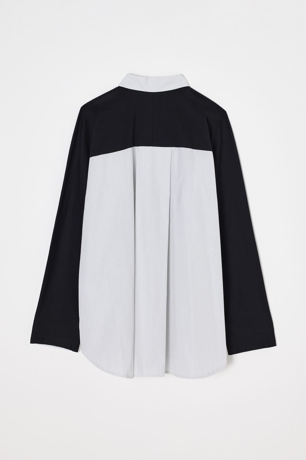 shirt×cut long-sleeves t-shirt Black M