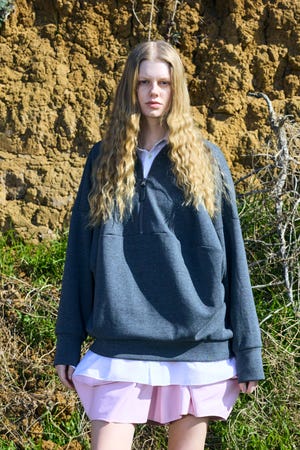 パ*う様 nagonstans ナゴンスタンス　form pullover form pullover｜M｜Stone｜cut and sewn｜någonstans official online