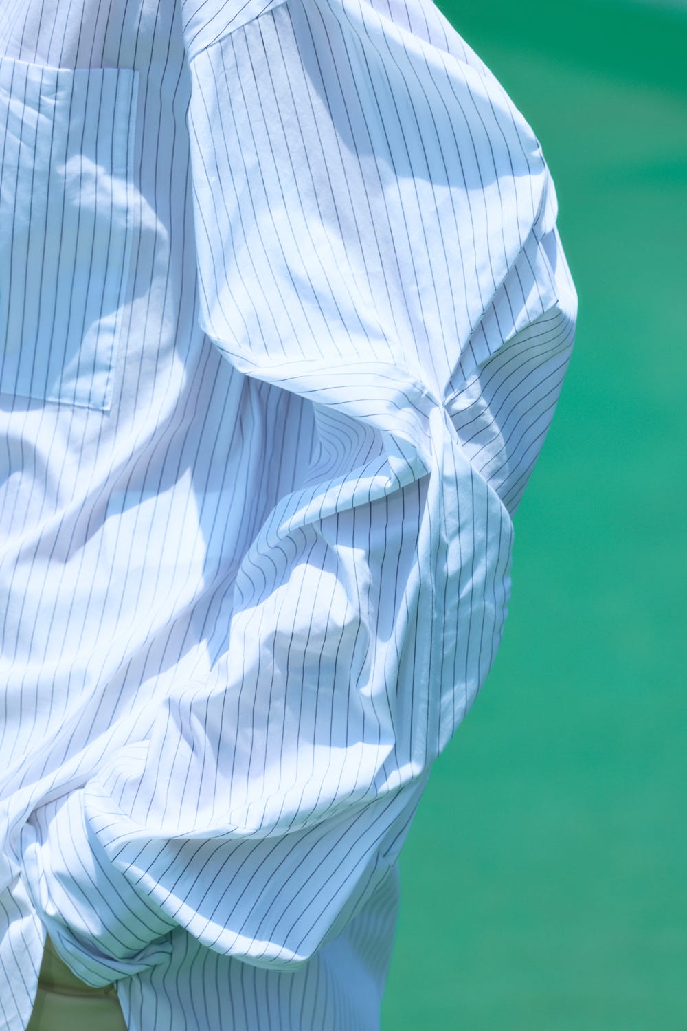 loose bump shirt Salt M