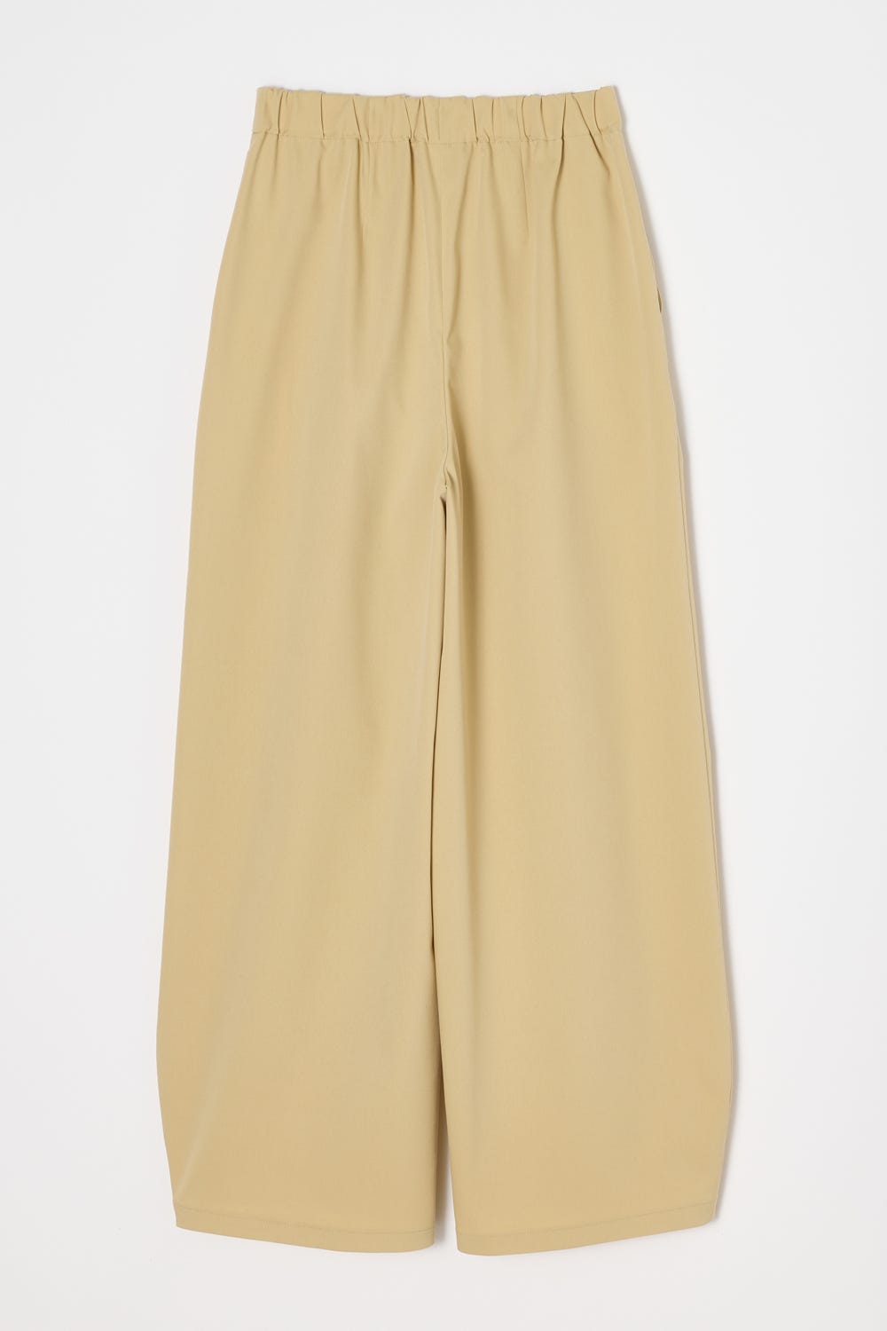 tuck wide trousers Sand M