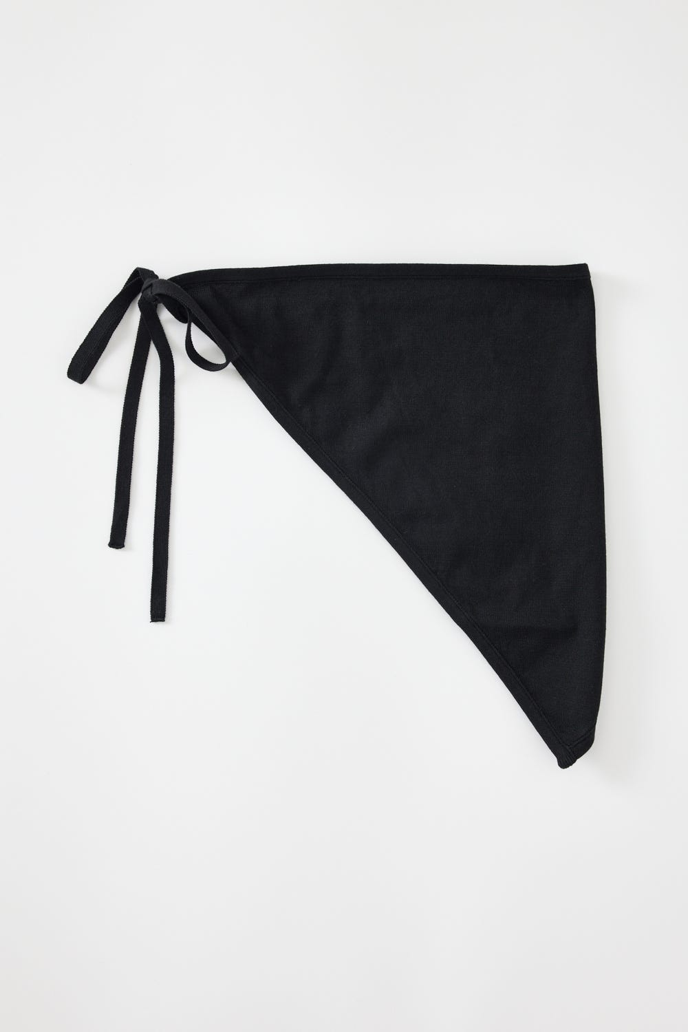 triangle scarf Black M
