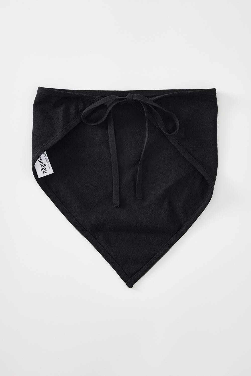 triangle scarf Black M