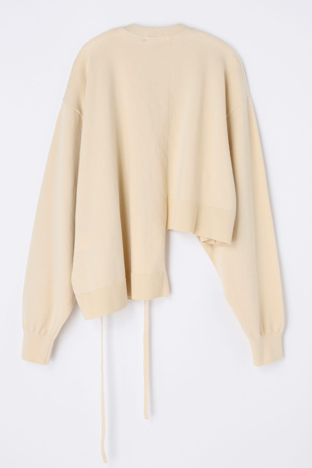 asymmetry cardigan Nude M