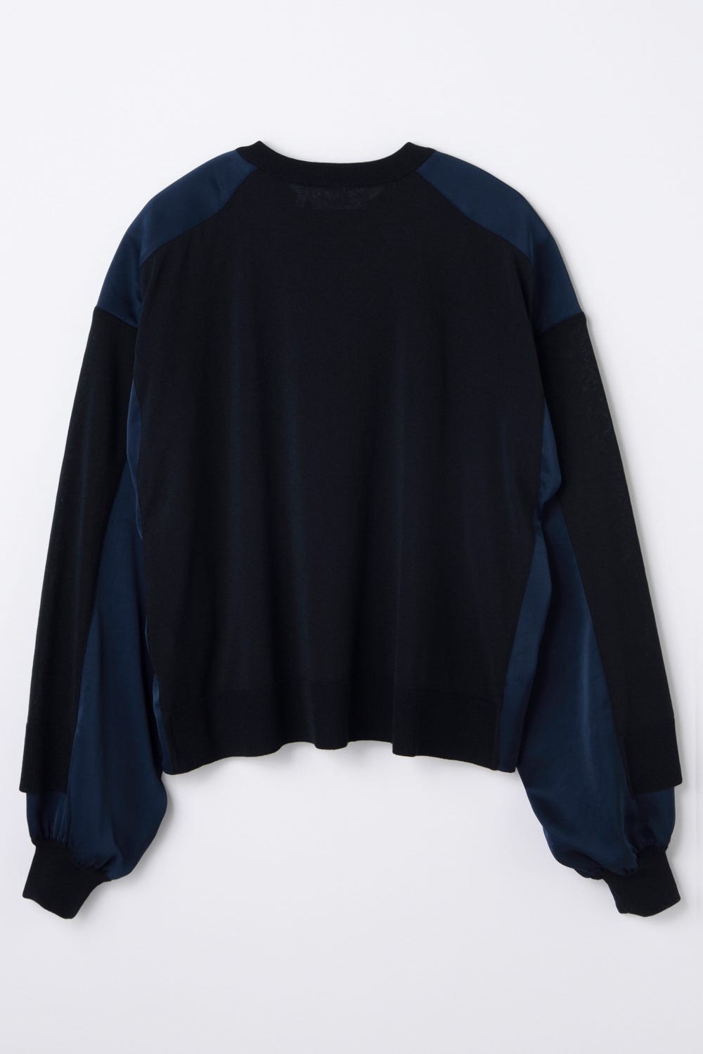 two-tone cardigan Space M