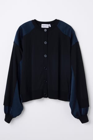 ナゴンスタンスnagonstans 　form-sleeves cardigan knit wear|någonstans official online store｜ナゴンスタンス公式通販