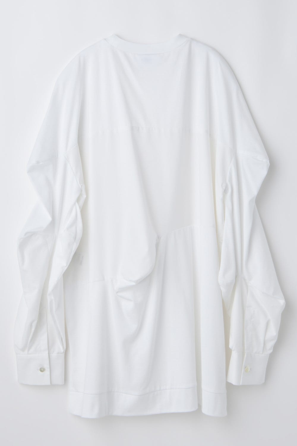 partly long-sleeves t-shirt Salt M