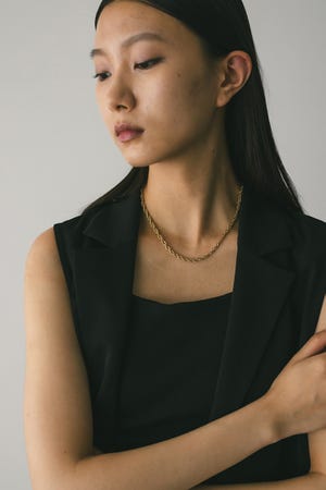 ツイストチェーンネックレス