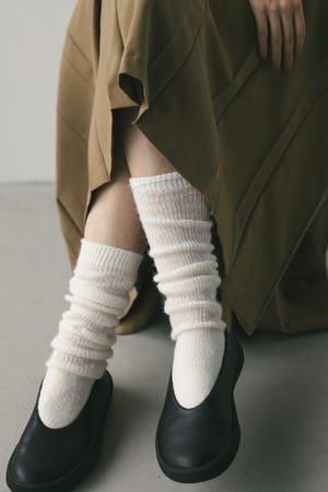 ソフトリブハイソックス