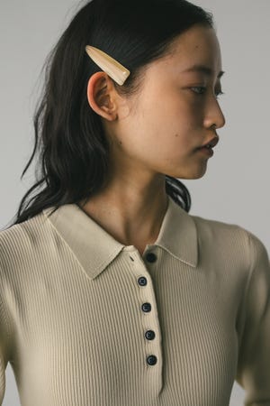 ニュアンスマーブルミニヘアクリップ