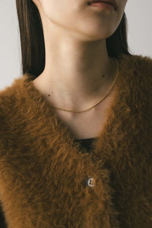 オーバルチェーンネックレス