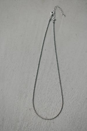 オーバルチェーンネックレス