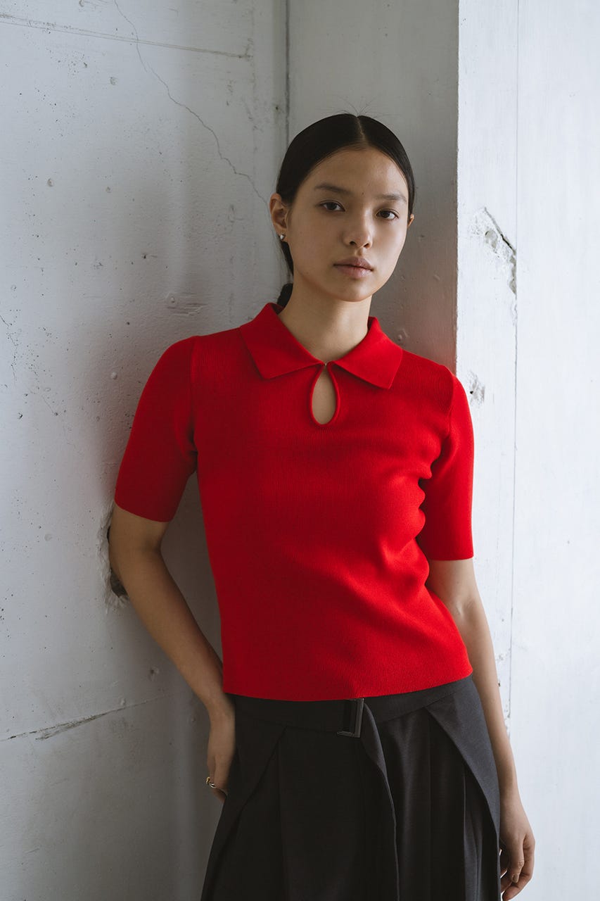 Modigliani 赤 ポロシャツ 高視認半袖ポロシャツ E784 | WORKWEAR LAB/ワークウエア・ラボ