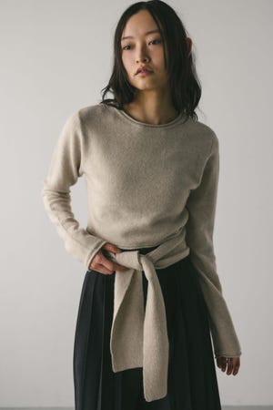 2WAYウエストマークニット