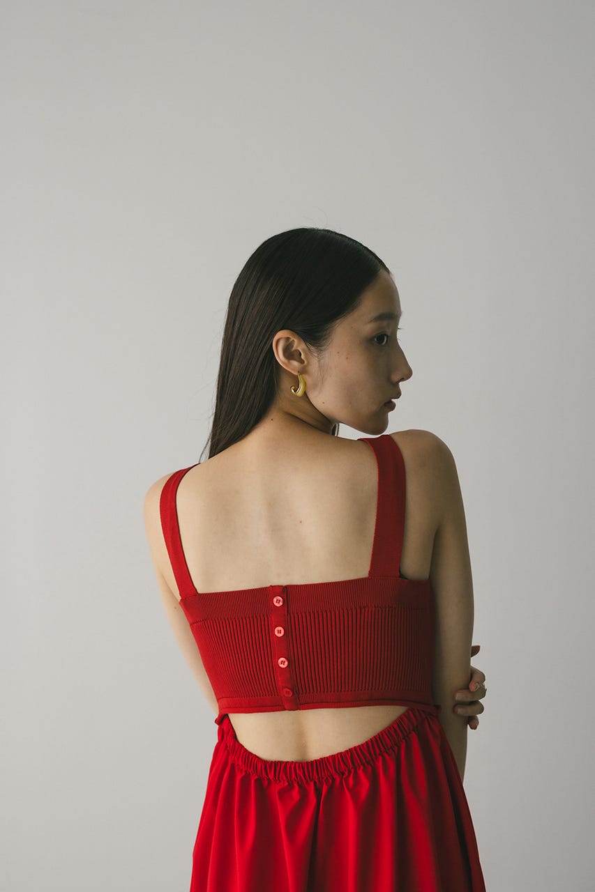 ブブ様☆ Reformation リネン 半袖ミニワンピース バックオープン バックオープンロングワンピース[品番：MKSW0055281]｜EVRIS
