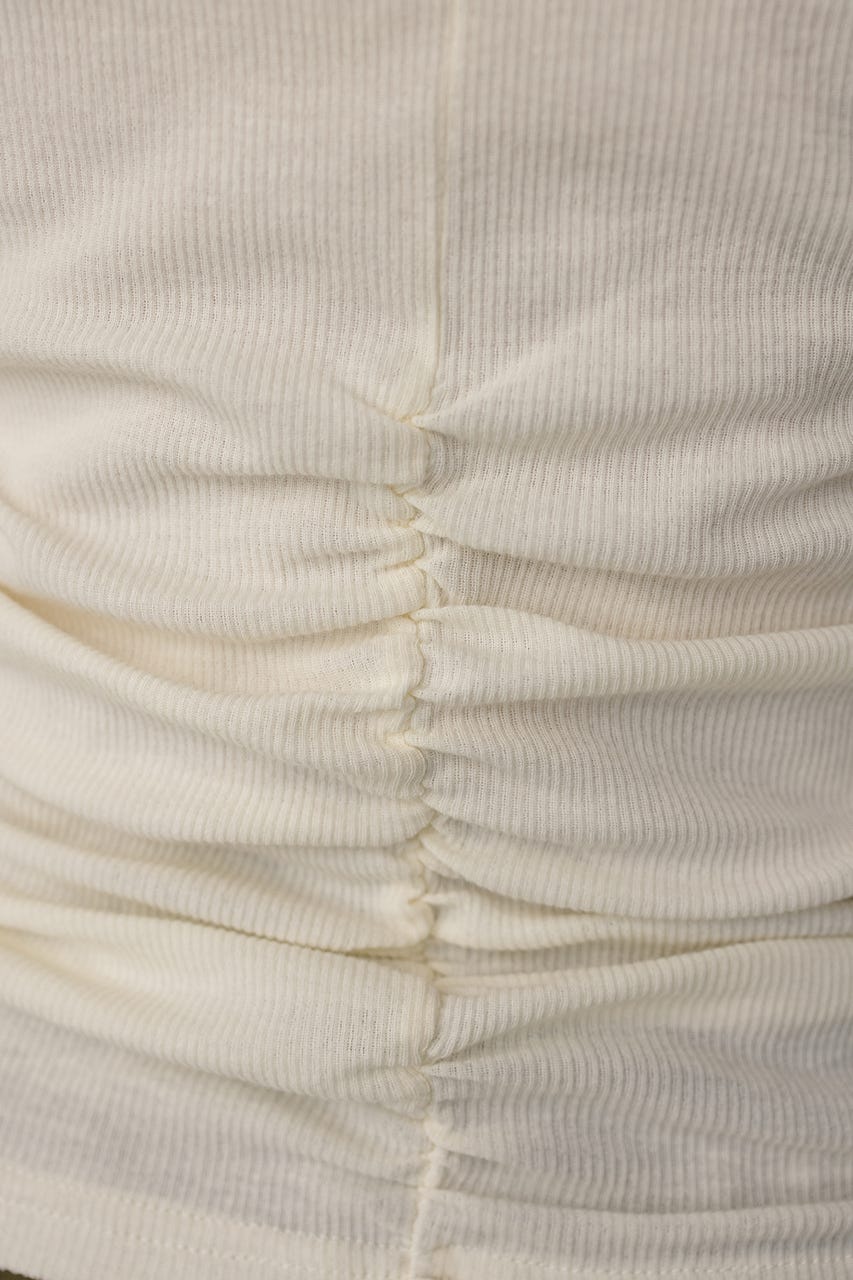 ギャザーソフトリブカットトップ IVOY FREE