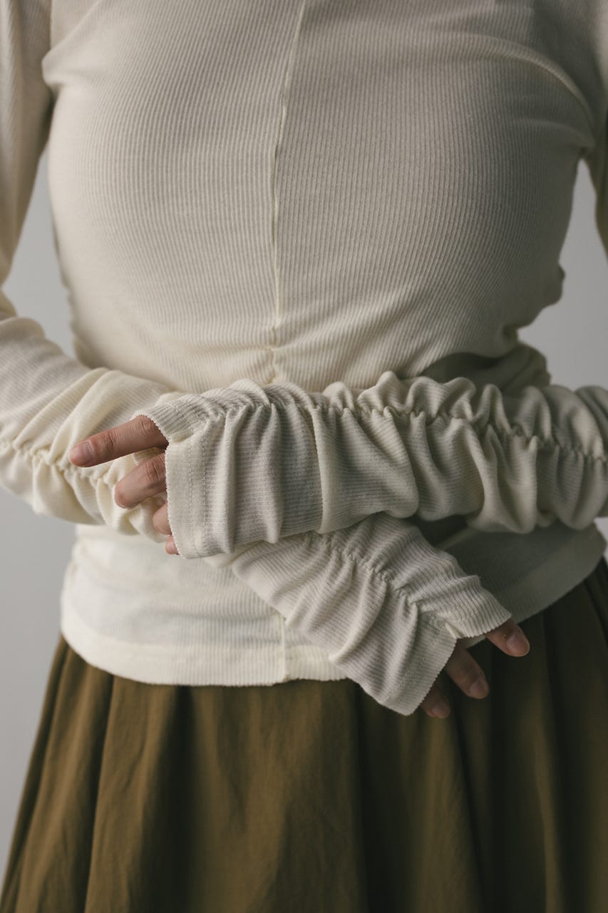 ギャザーソフトリブカットトップ IVOY FREE