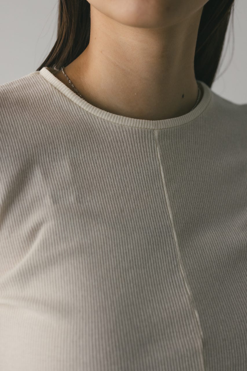 ギャザーソフトリブカットトップ IVOY FREE