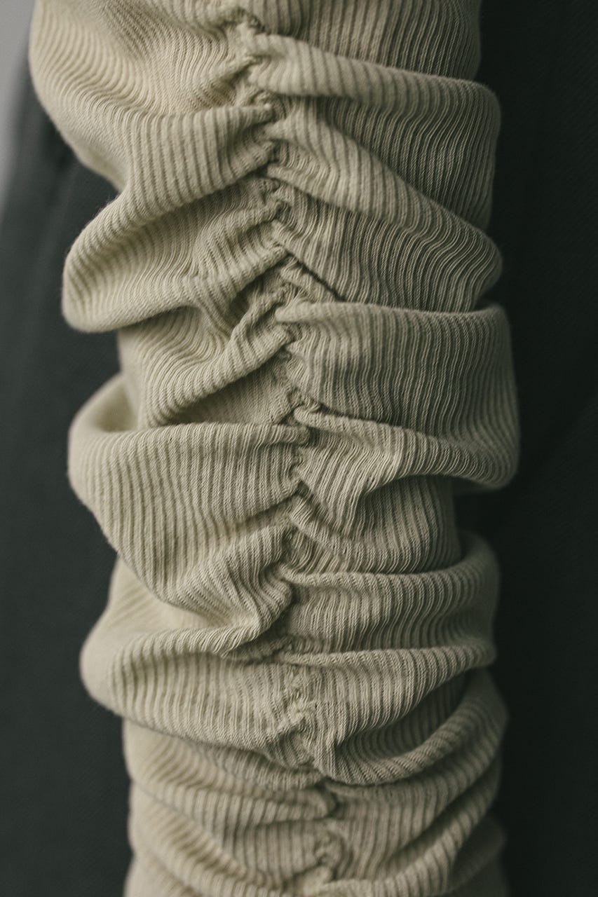 ギャザーソフトリブカットトップ MINT FREE