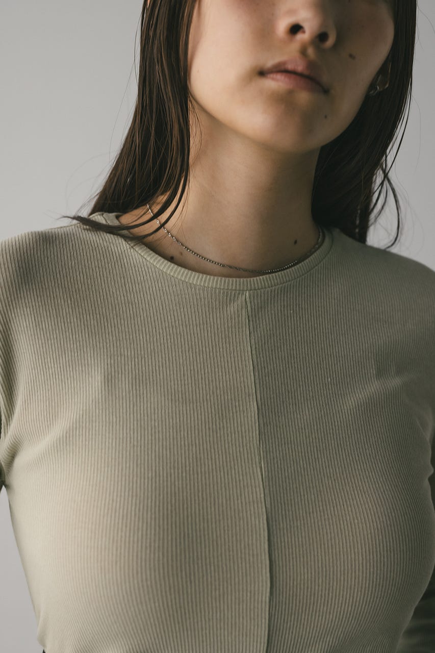 ギャザーソフトリブカットトップ MINT FREE