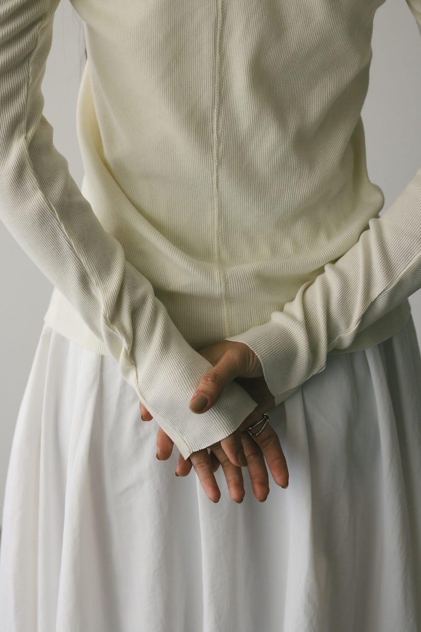 ラウンドネックロンT IVOY FREE