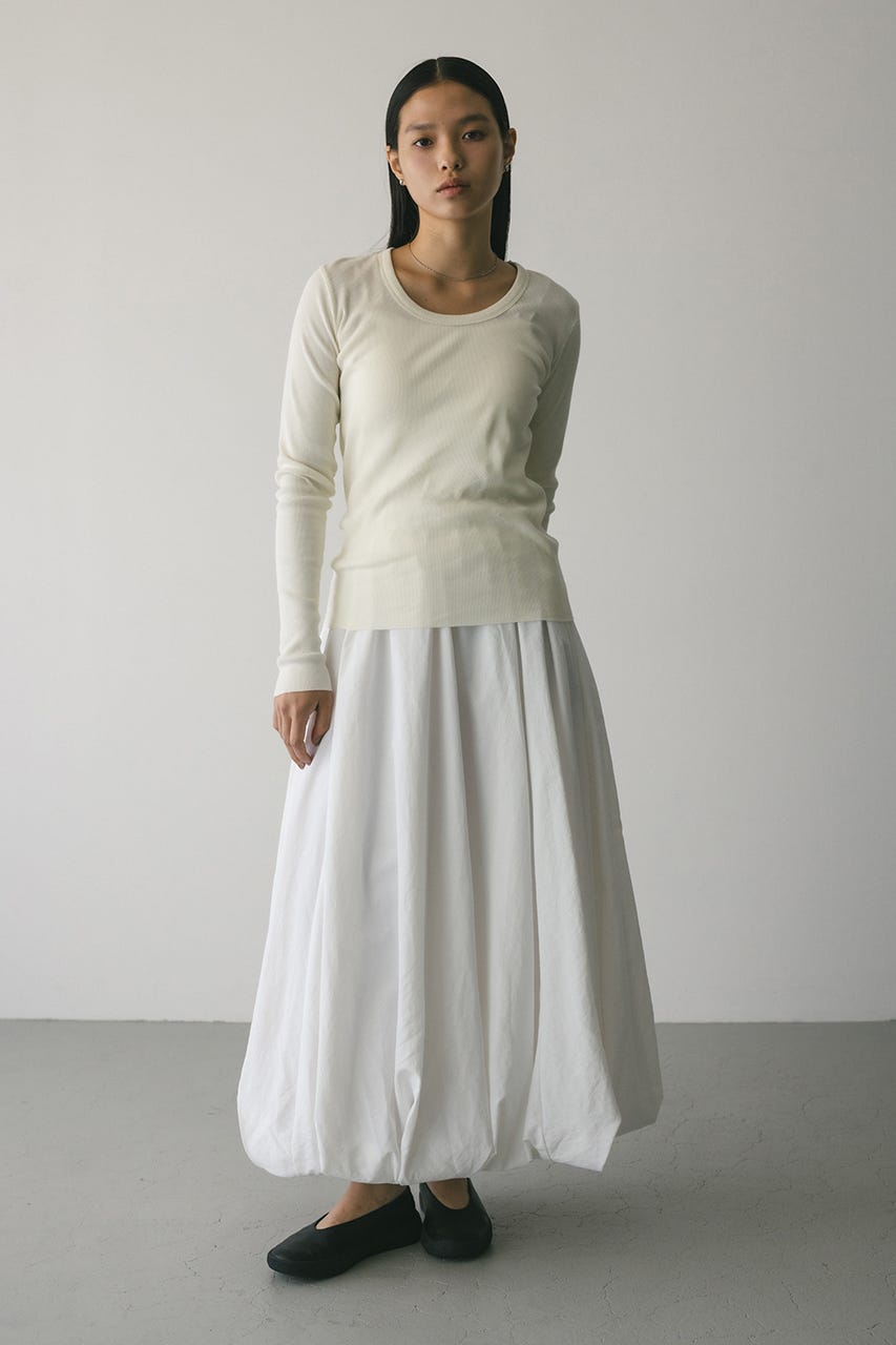 ラウンドネックロンT IVOY FREE