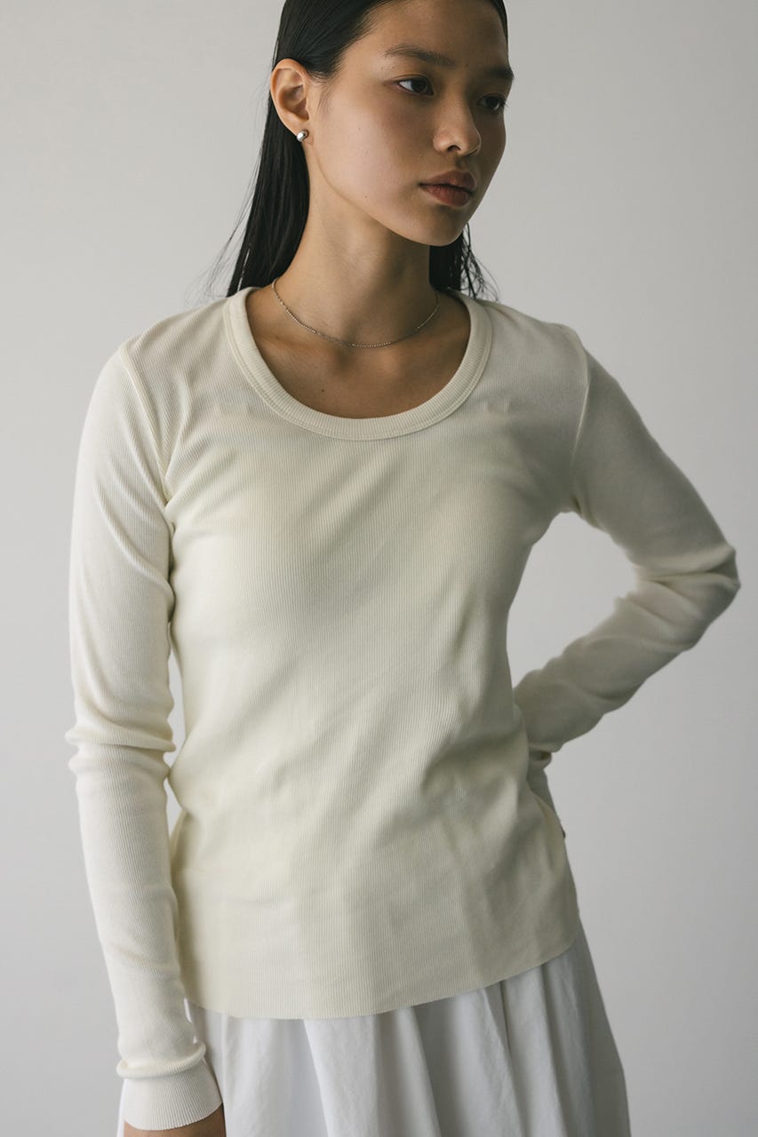 ラウンドネックロンT IVOY FREE