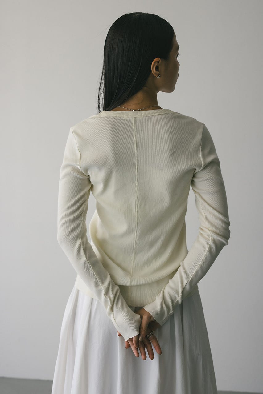 ラウンドネックロンT IVOY FREE