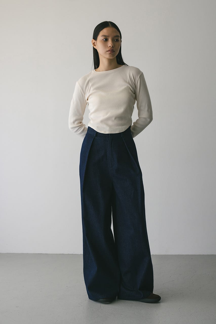 ヘムラウンドリブトップ IVOY FREE