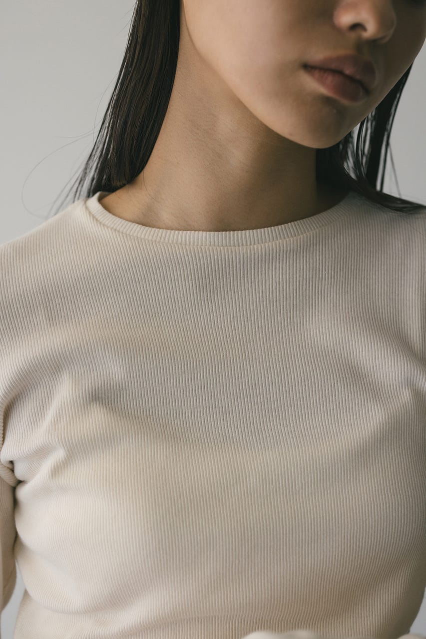 ヘムラウンドリブトップ IVOY FREE