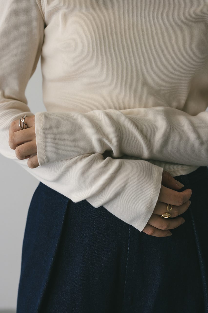 ヘムラウンドリブトップ IVOY FREE