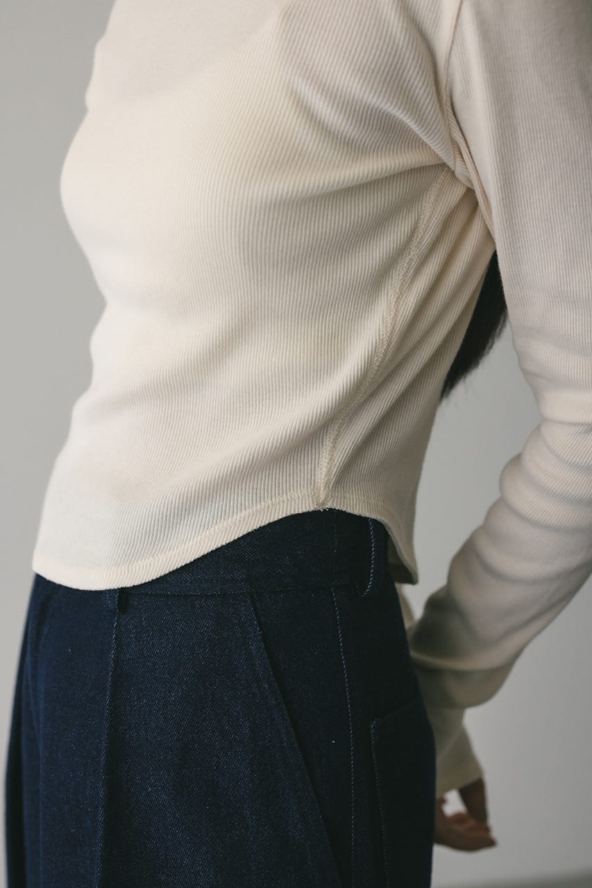 ヘムラウンドリブトップ IVOY FREE