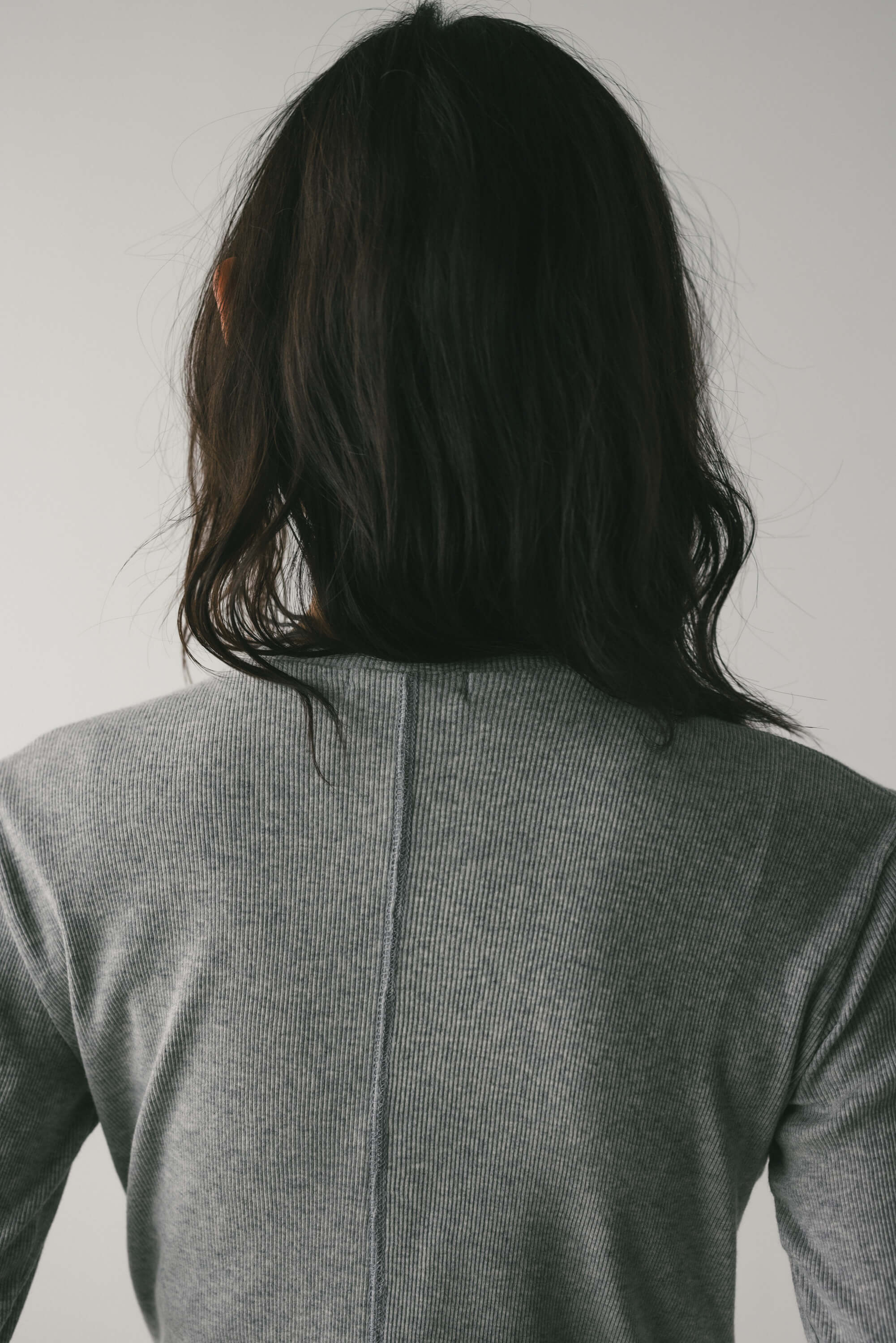 ヘムラウンドリブトップ T.GRY FREE