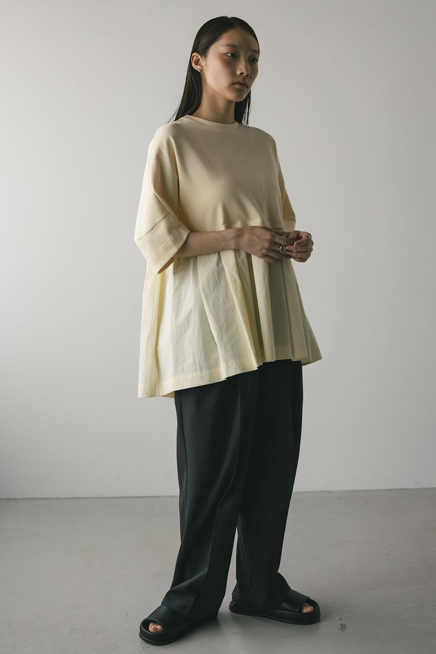 ELE STOLYOF　ボリュームスリーブのカットソー SLY | PUFF SLEEVE GATHER CUT トップス (Tシャツ・カットソー