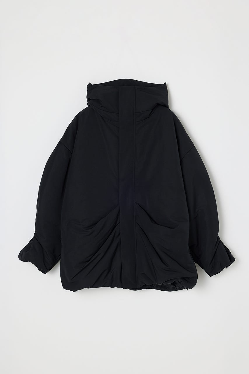 パッファーボリュームコート BLK FREE